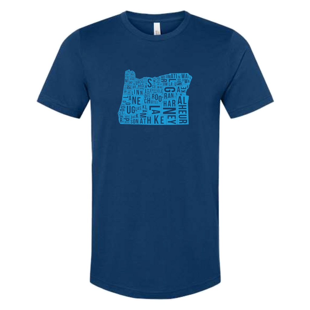 County Map T-Shirt